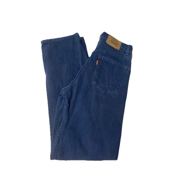 Vintage Levi’s 560 Blue Denim Jeans Size 27/31 Loose Fit Made In The USA - Picture 1 of 6